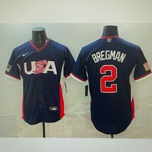 Alex Bregman Navy Stitched Jersey❣️